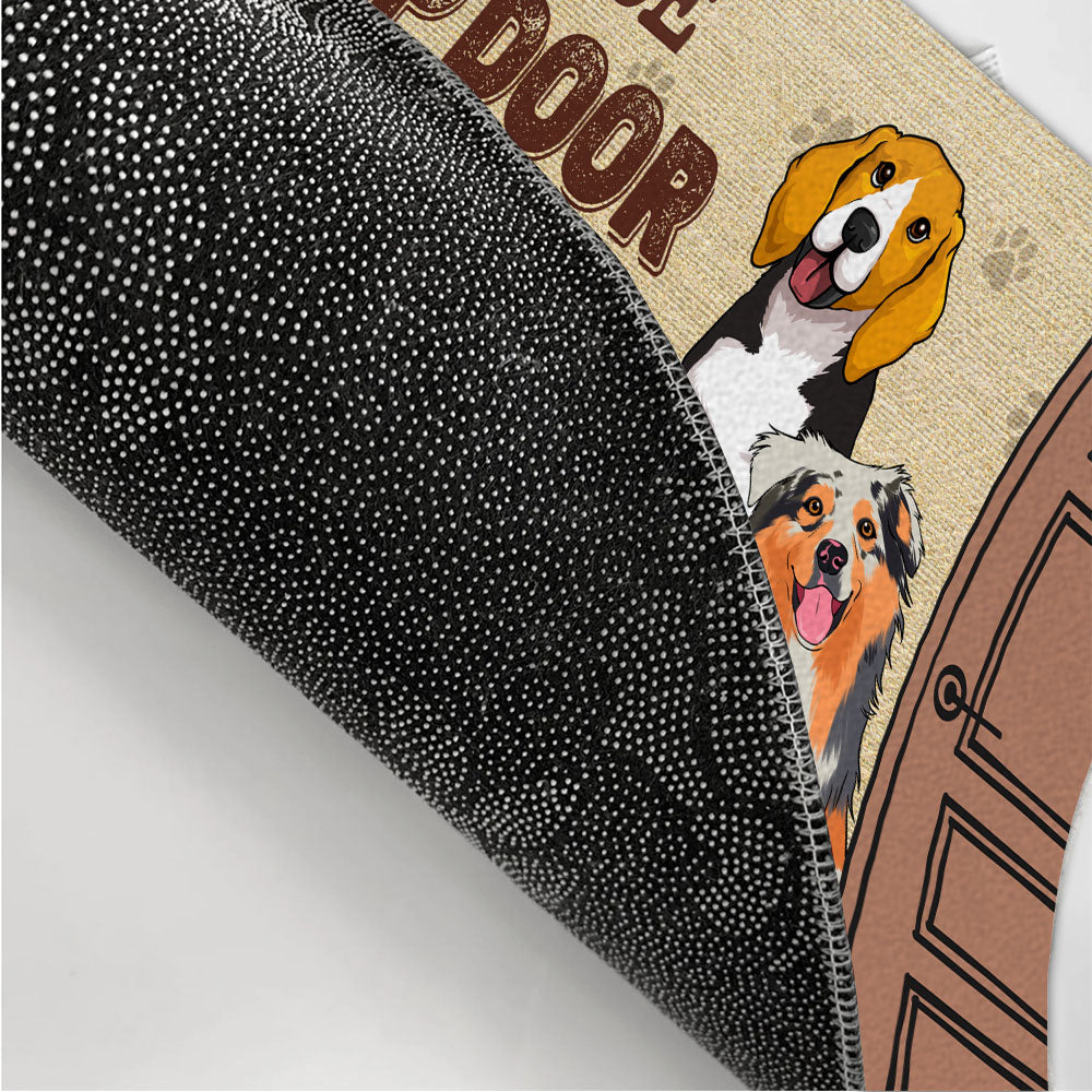 Personalized Custom Dog or Cat Doormat - Ideal for Pet Lovers