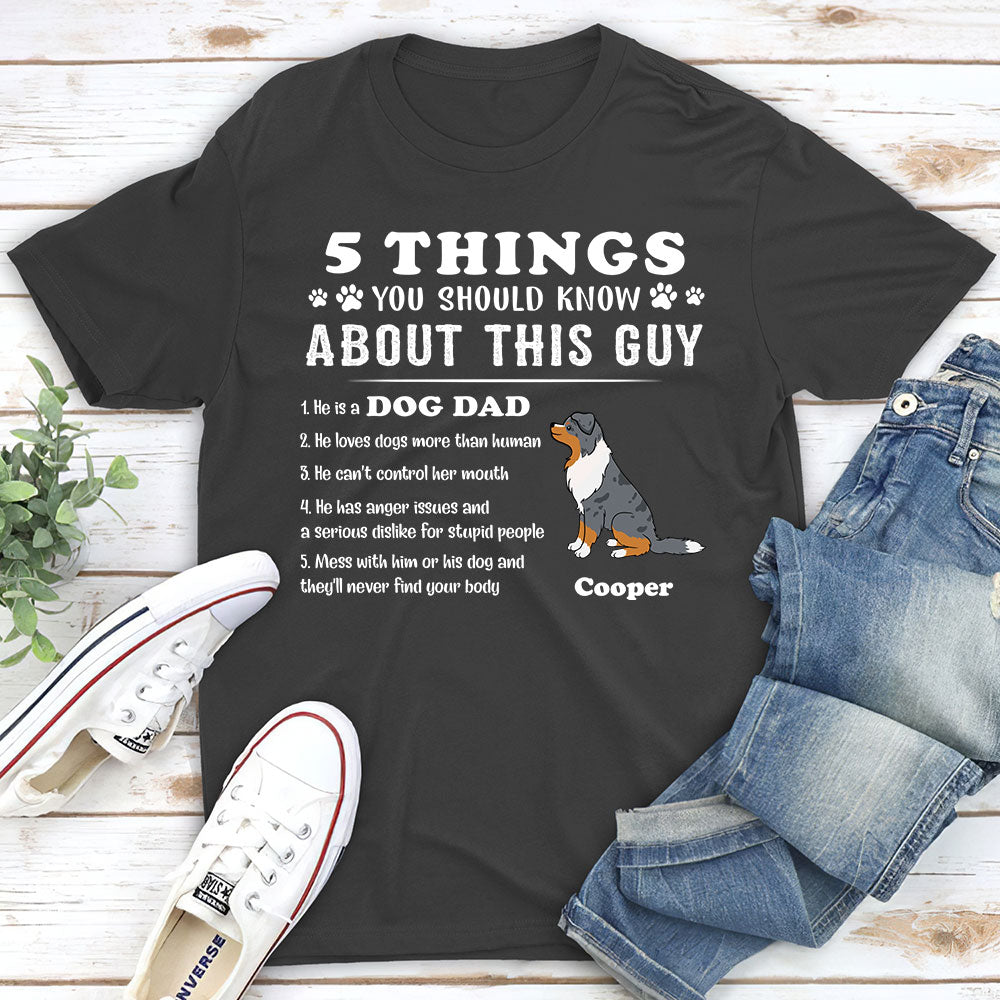 This Guy - Personalized Custom Unisex 5.3 oz T-shirt for Pet Lovers
