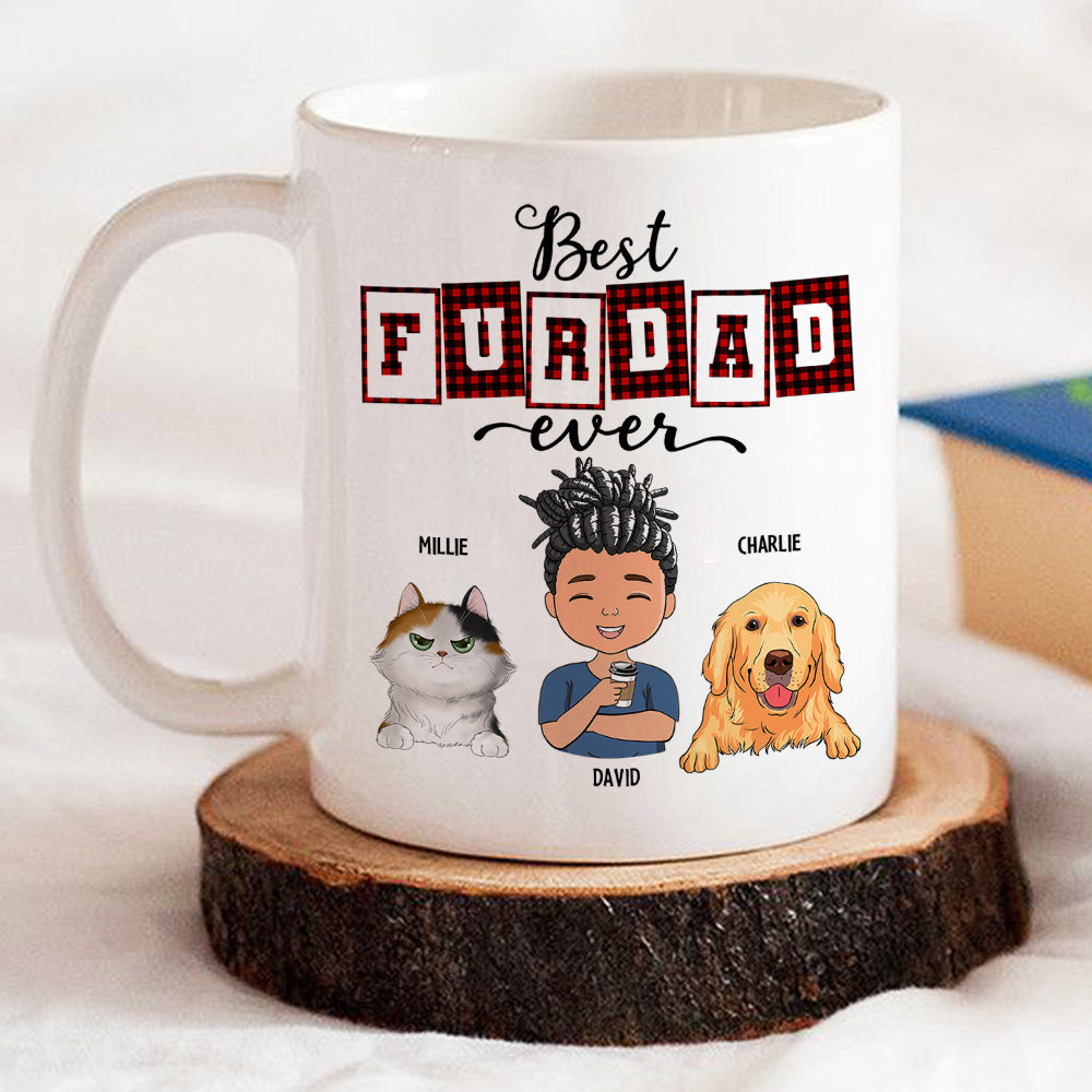 Top-Rated Personalized Custom Coffee Mug for Fur Moms and Dads of the Year