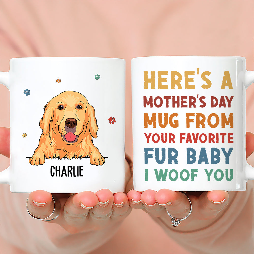 Mother's Day Personalized Custom Ceramic Coffee Mug for Pet Lovers