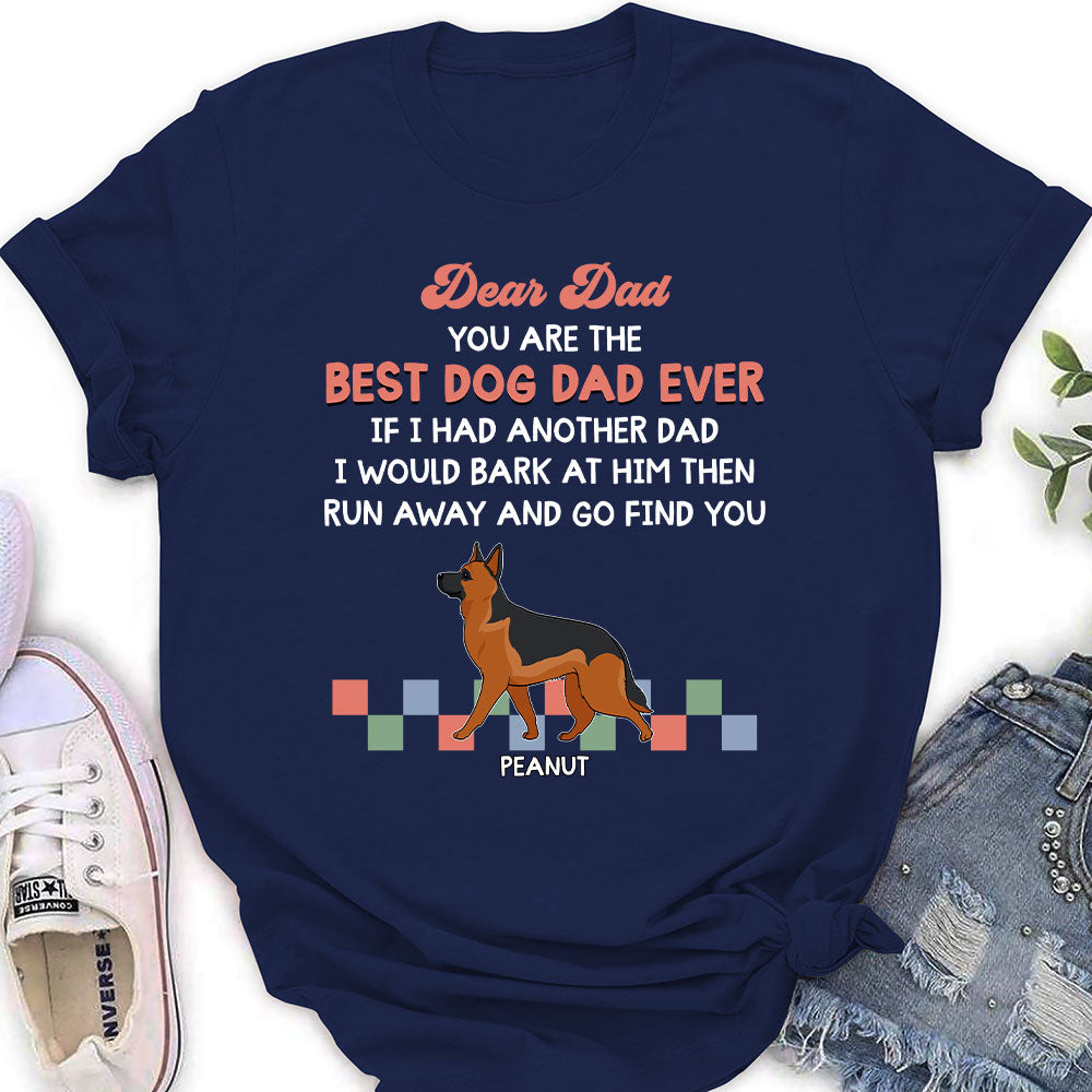 Retro Dog Mom - Stylish Personalized Custom Women's T-shirt for Pet Lovers