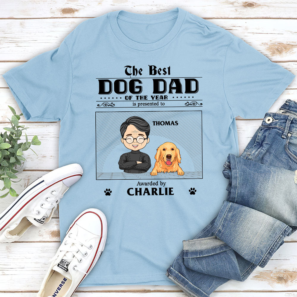 Best of the Year - Personalized Custom Unisex 5.3 oz T-shirt for Pet Lovers