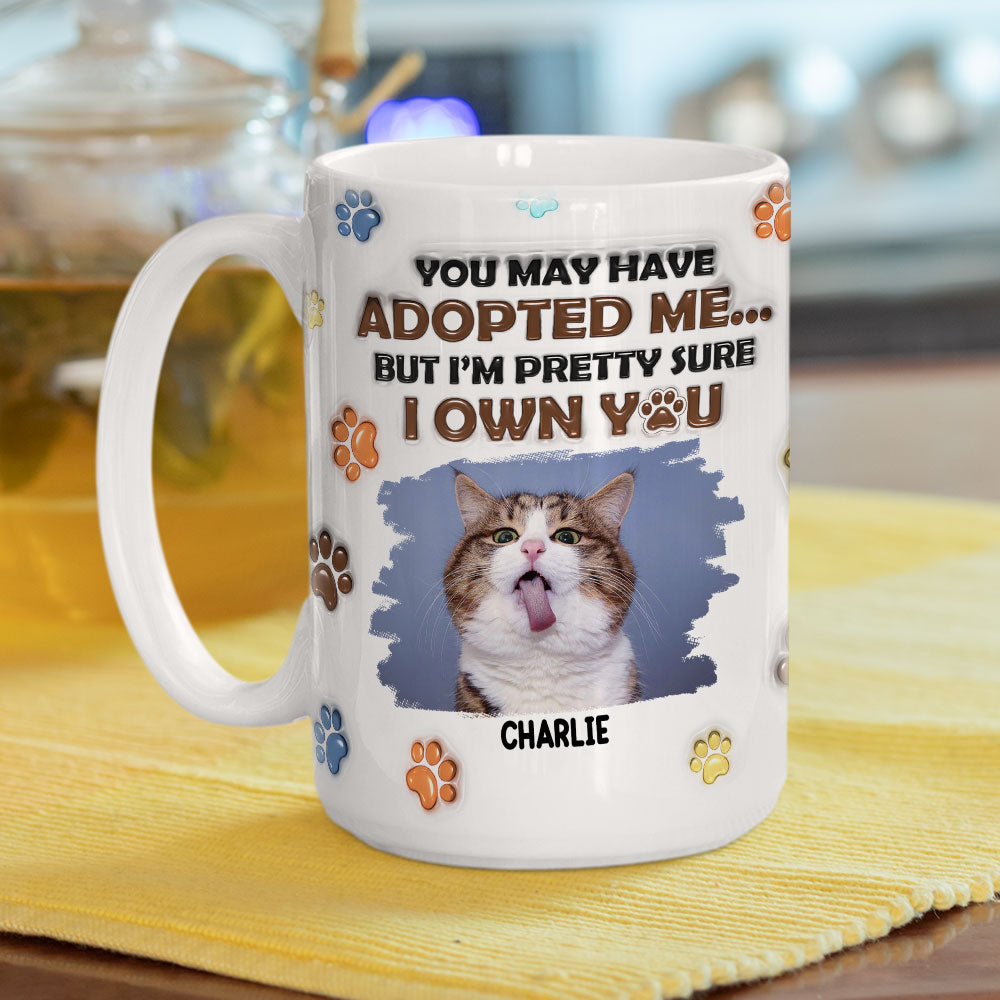 Personalized Custom 3D Inflated Effect Photo Mug - Ideal for All Beverages