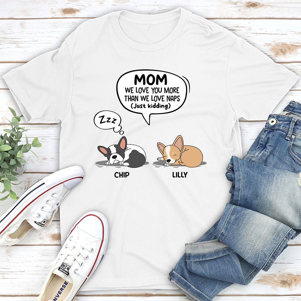 Just Kidding Dad - Personalized Custom Unisex 5.3 oz T-shirt for Pet Lovers
