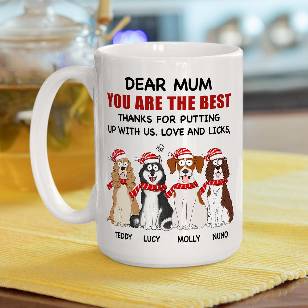 Dad Is Best - Unique Personalized Custom Coffee Mug for Special Occasions