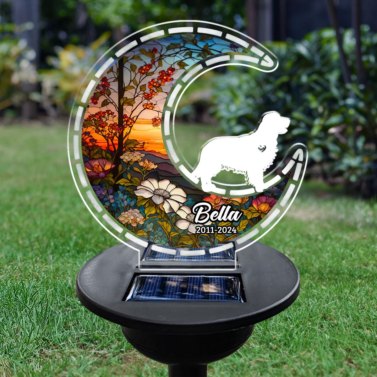 Look For You And Stay With You - Personalized Custom Acrylic Solar Light (5.7' x 6.3')
