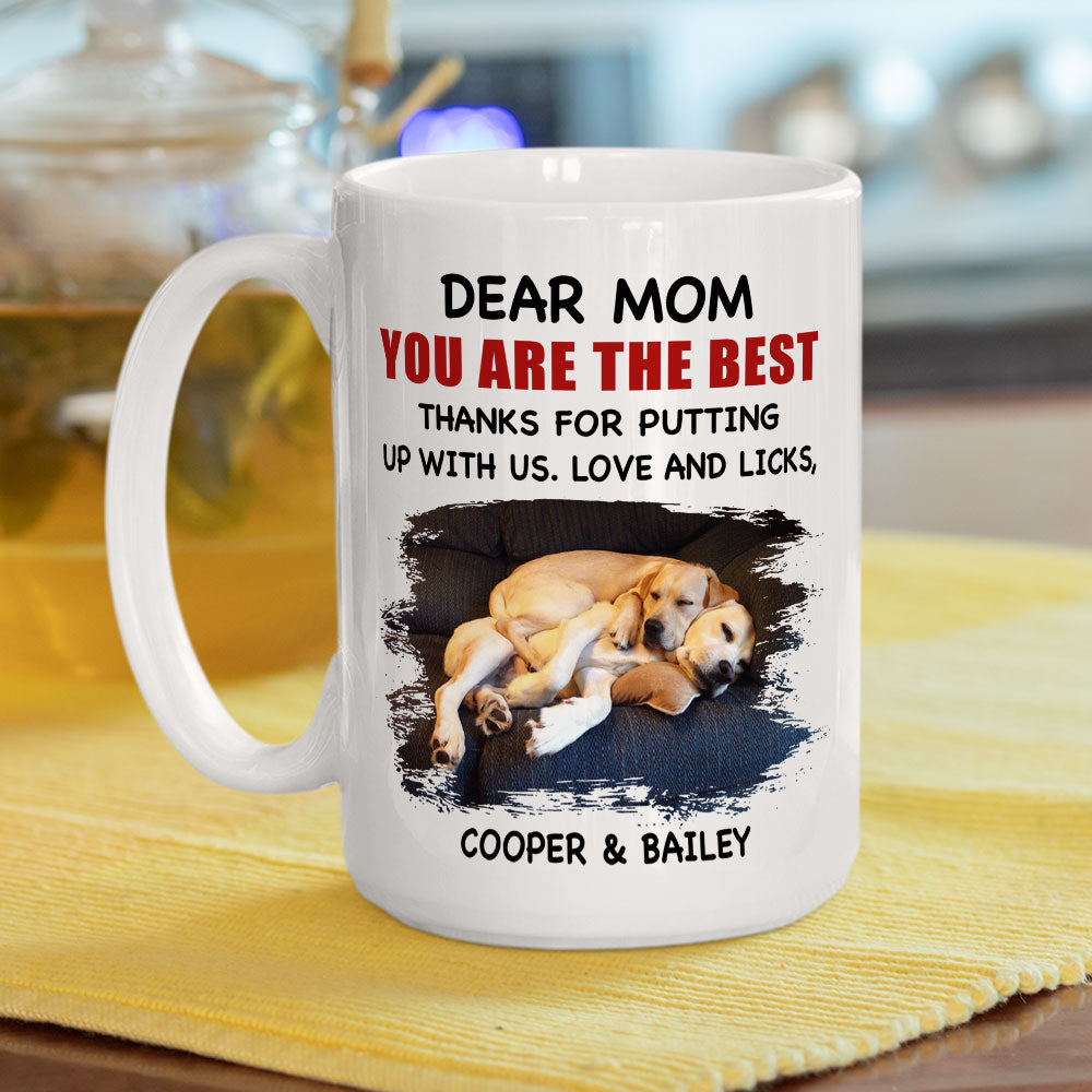 Dad Is Best - Unique Personalized Custom Coffee Mug for Special Occasions