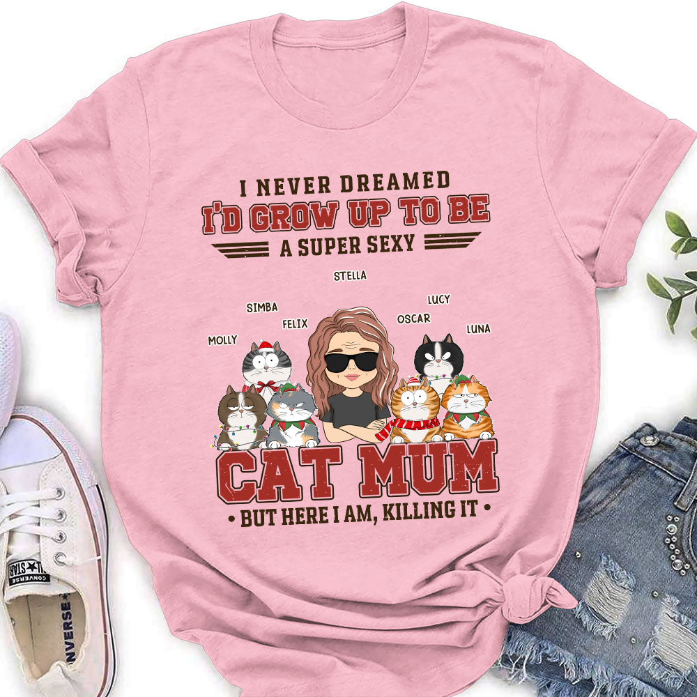 Grow Up To Be - Stylish Personalized Custom Women's T-shirt for Pet Lovers