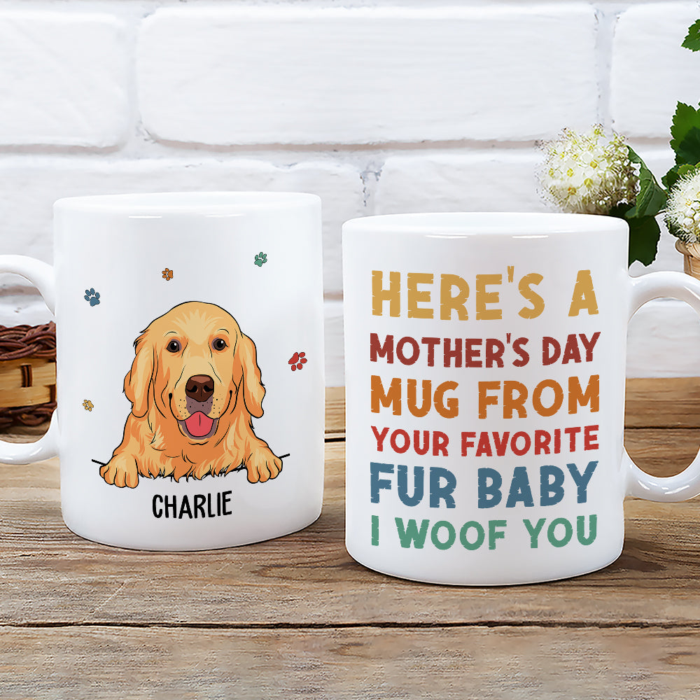 Mother's Day Personalized Custom Ceramic Coffee Mug for Pet Lovers