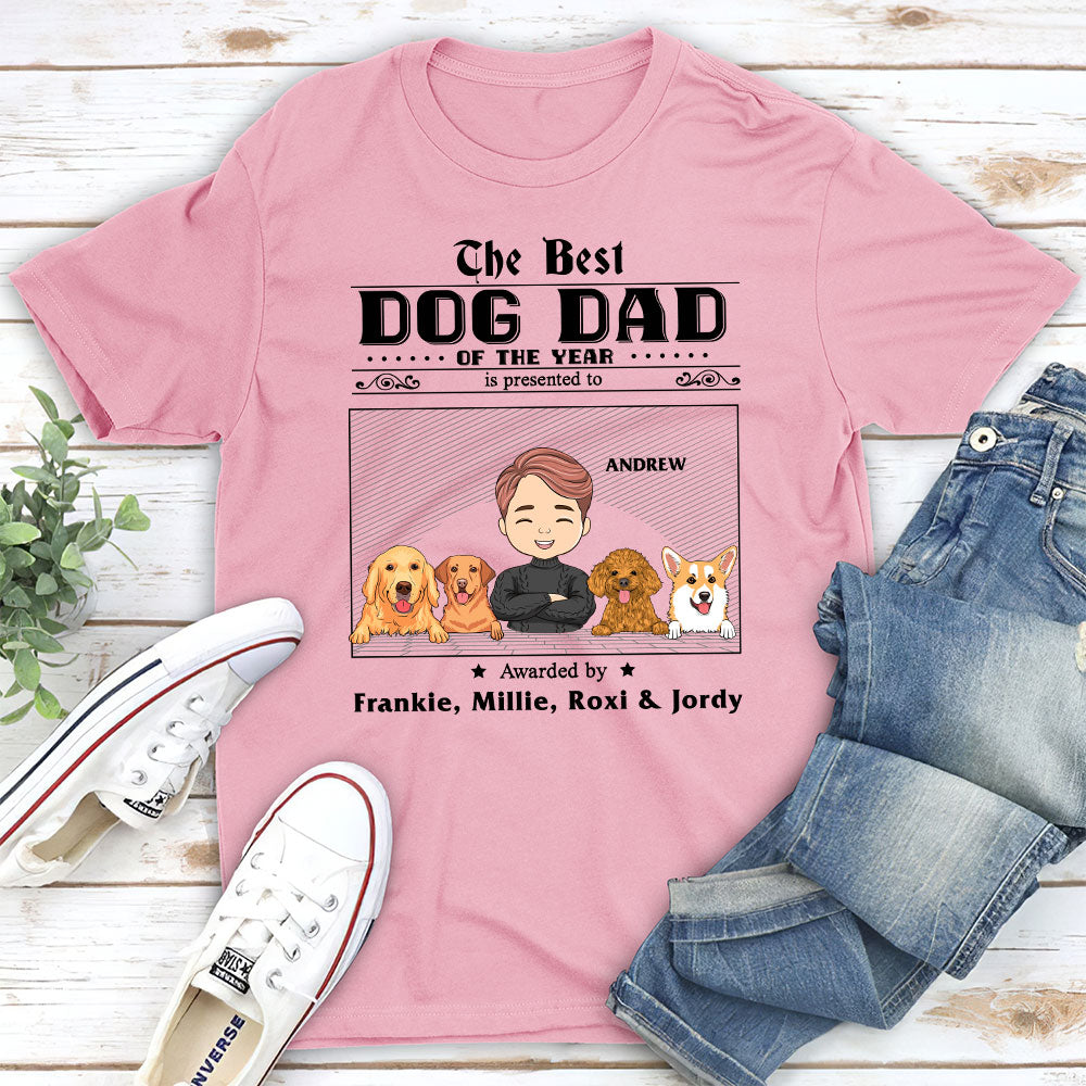 Best of the Year - Personalized Custom Unisex 5.3 oz T-shirt for Pet Lovers