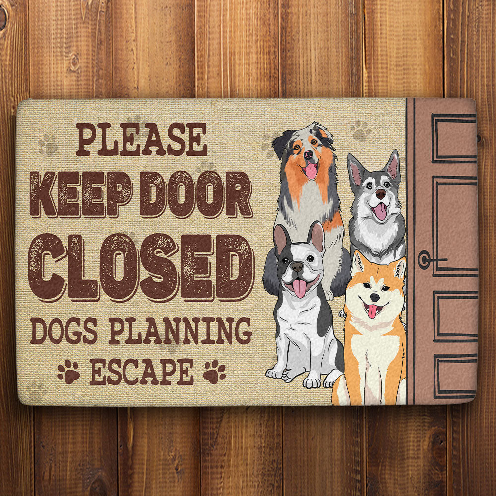 Personalized Custom Dog or Cat Doormat - Ideal for Pet Lovers