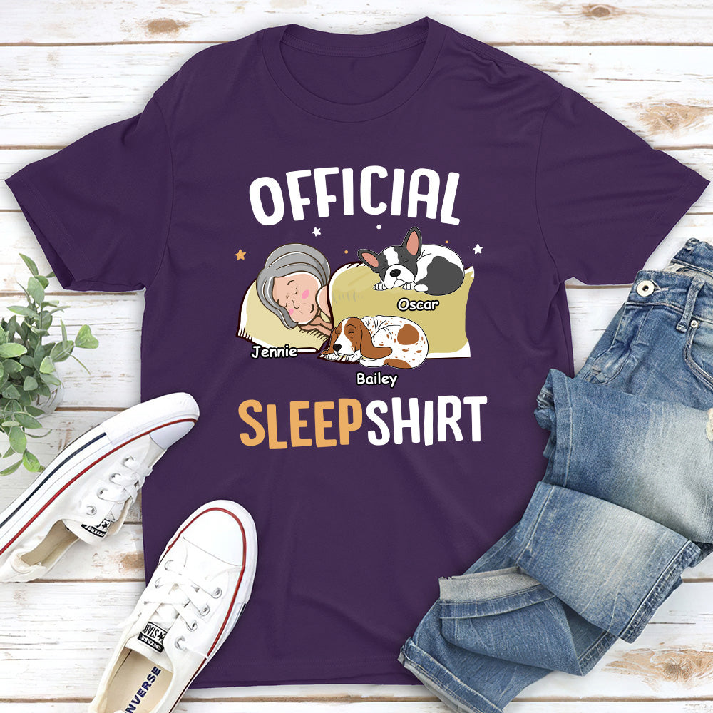Adorable Personalized Custom Premium Sleepshirt for Pet Lovers - Men's Fit