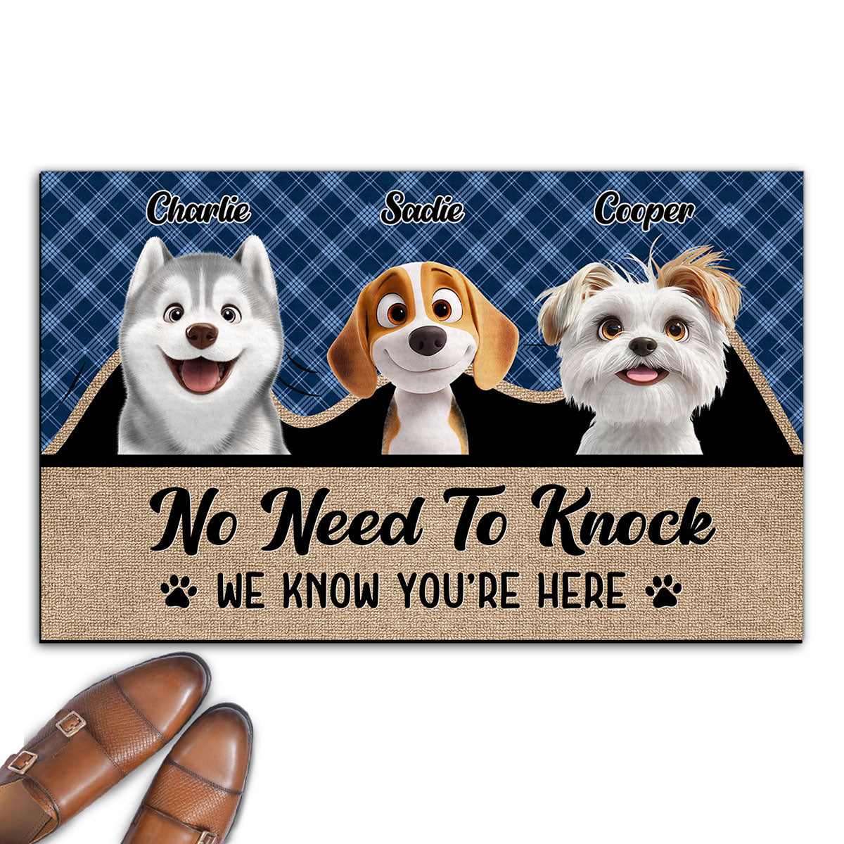 Personalized Custom Pet Lover Doormat - No Need to Settle for Ordinary