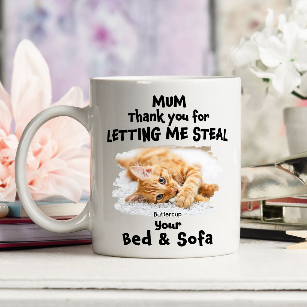 Let Me Steal - Premium Personalized Custom Coffee Mug for Pet Lovers