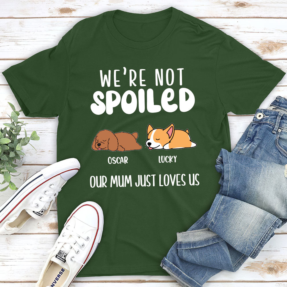 She Just Loves Me - Customizable Unisex Personalized T-shirt for Pet Lovers