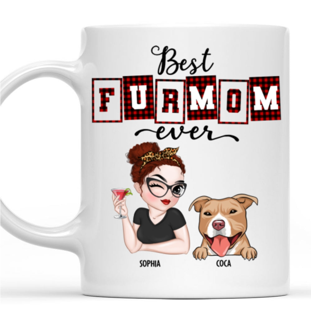 Top-Rated Personalized Custom Coffee Mug for Fur Moms and Dads of the Year