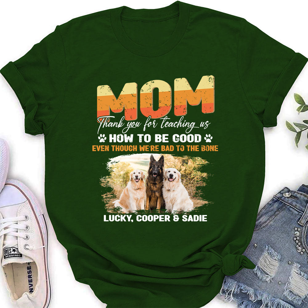 Teaching Us To Be - Exquisite Personalized Custom Women's T-shirt for Pet Lovers