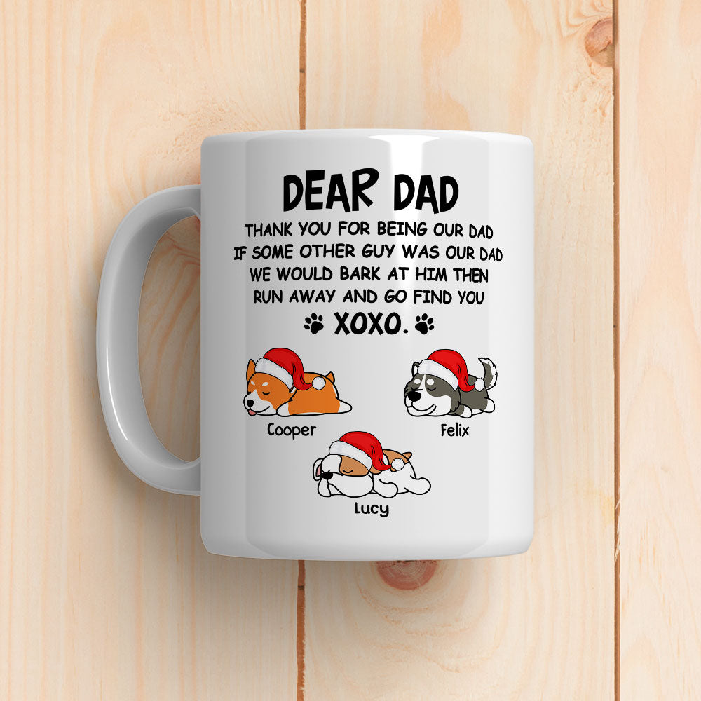 Dear XOXO Personalized Custom Coffee Mug for Sleepy Pet Lovers