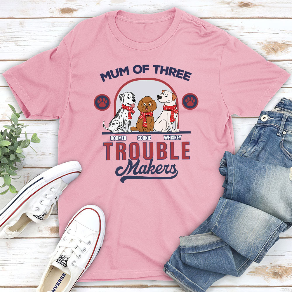 Troublemaker - Customizable Unisex Personalized T-shirt for Pet Lovers