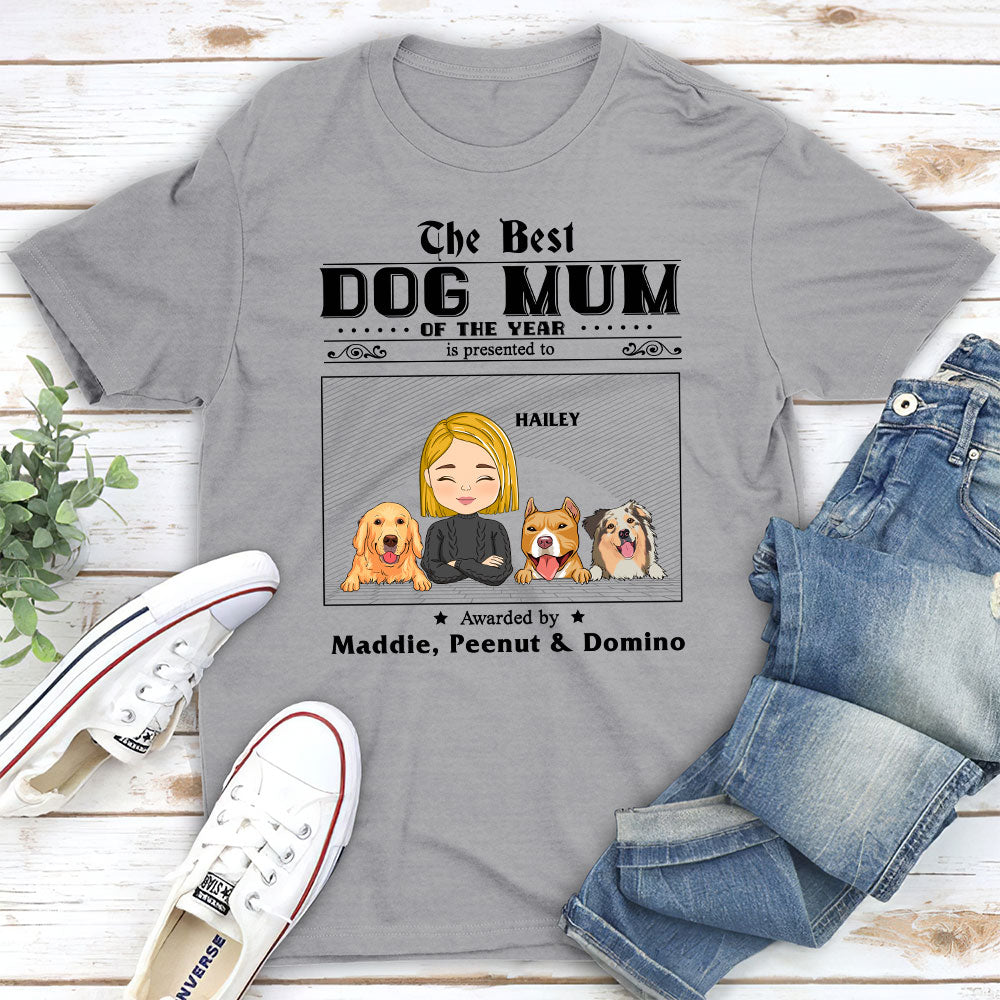 Best of the Year - Personalized Custom Unisex 5.3 oz T-shirt for Pet Lovers