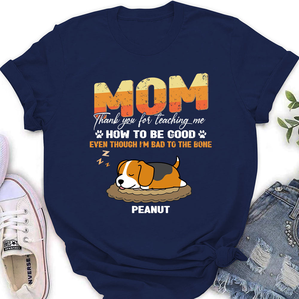 Teaching Us To Be - Exquisite Personalized Custom Women's T-shirt for Pet Lovers
