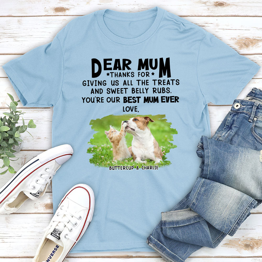 All The Treats 3 - Personalized Custom Unisex T-shirt for Pet Lovers