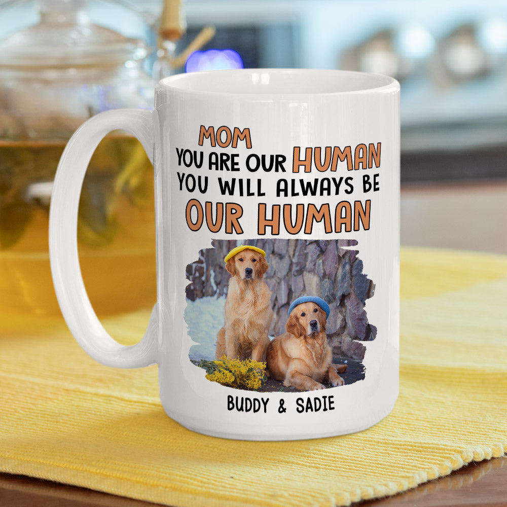 Be My Human - Exquisite Personalized Custom Coffee Mug for Pet Lovers