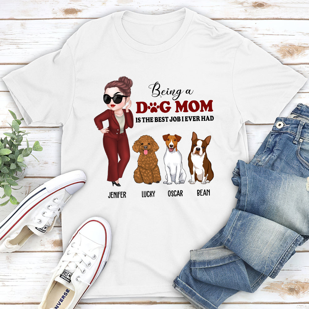 The Best Job - Personalized Custom Unisex T-shirt for Pet Lovers