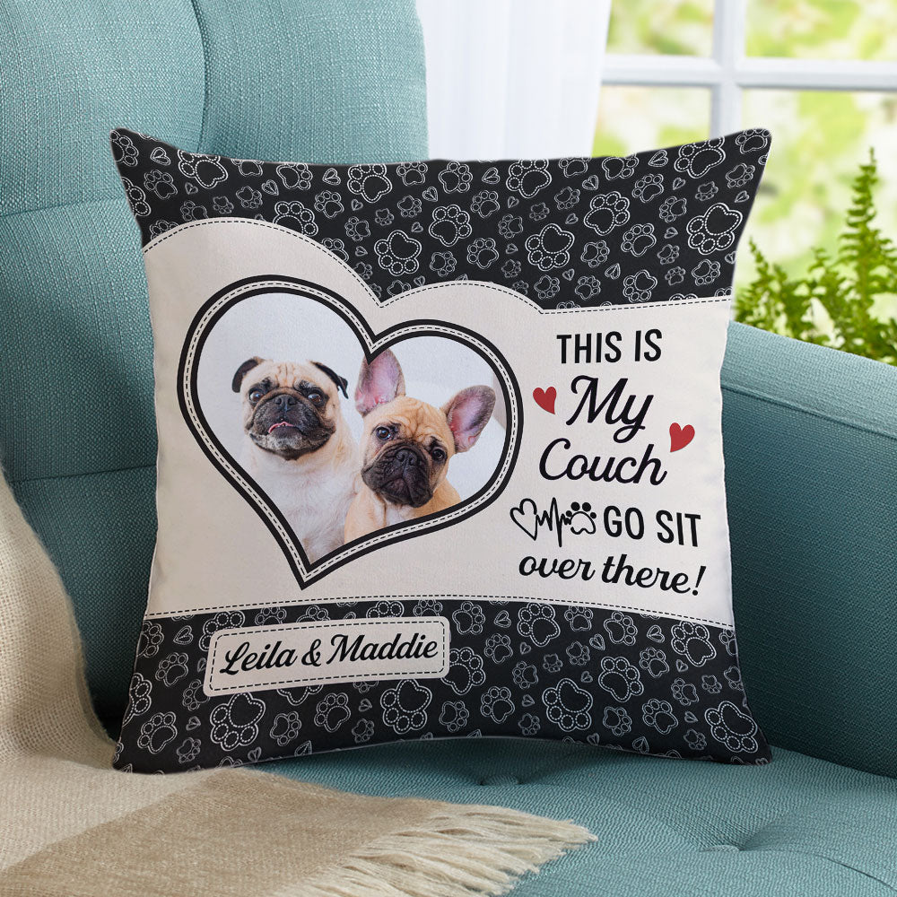 Dog Mom Era - Stylishly Personalized Custom Throw Pillow in 12' x 12' and 18' x 18' Sizes