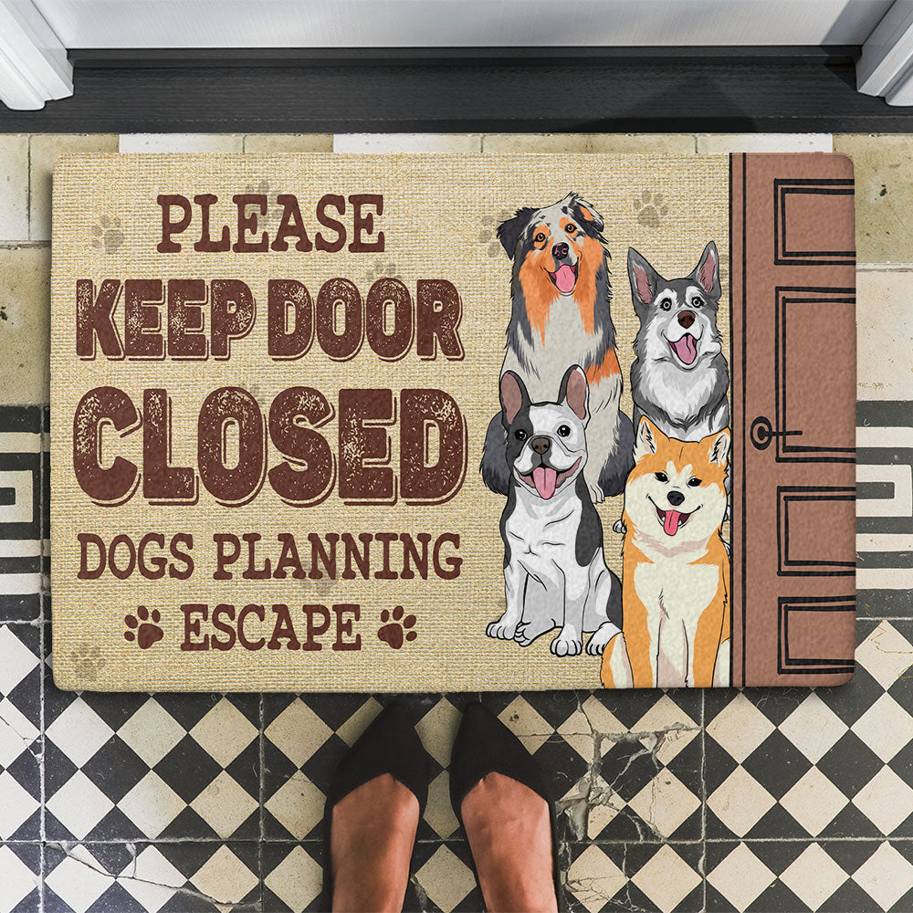 Personalized Custom Dog or Cat Doormat - Ideal for Pet Lovers