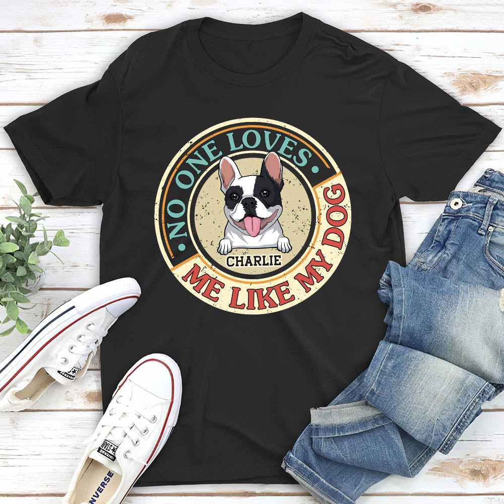No One Can Compare - Personalized Custom Unisex Heavy Cotton 5.3 oz T-shirt for Pet Lovers