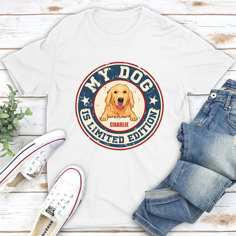 Exclusive Limited Edition Personalized Custom Unisex Dog T-shirt