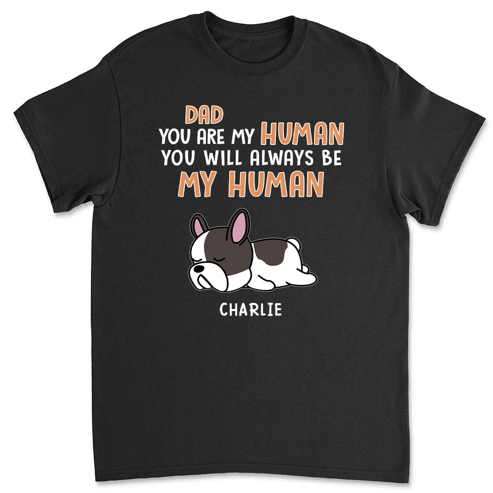 Be My Human - Personalized Custom Premium Men's 4.2 oz T-shirt for Pet Lovers