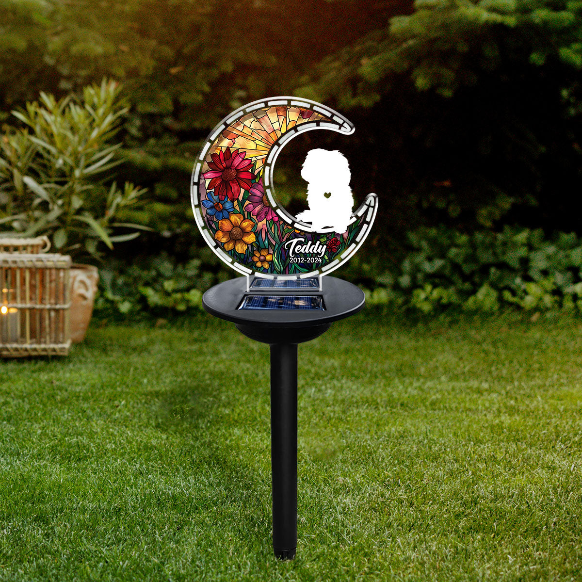 Look For You And Stay With You - Personalized Custom Acrylic Solar Light (5.7' x 6.3')