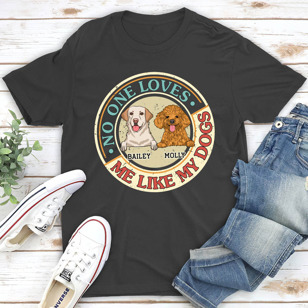 No One Can Compare - Personalized Custom Unisex Heavy Cotton 5.3 oz T-shirt for Pet Lovers