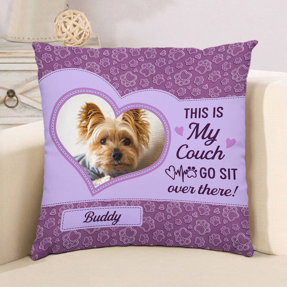 Dog Mom Era - Stylishly Personalized Custom Throw Pillow in 12' x 12' and 18' x 18' Sizes