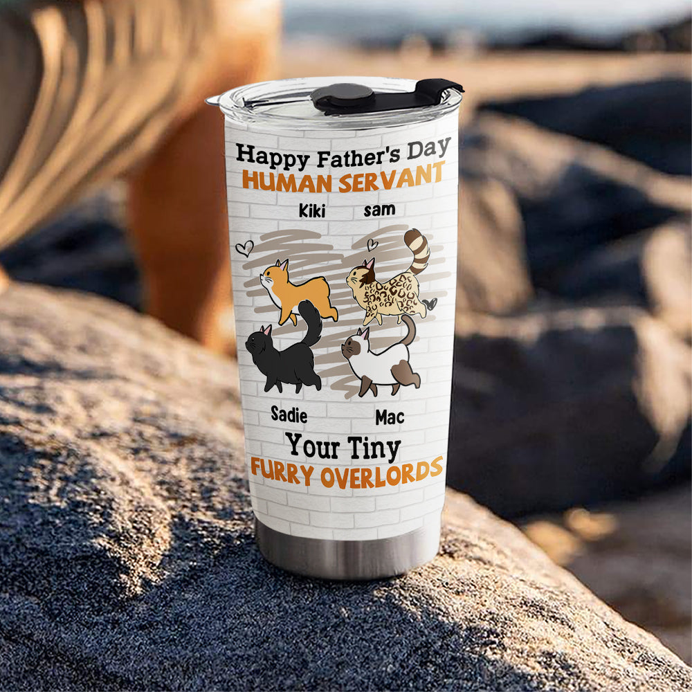 My Human Servant - Personalized 20oz Custom Tumbler with Thousands of Cool Designs
