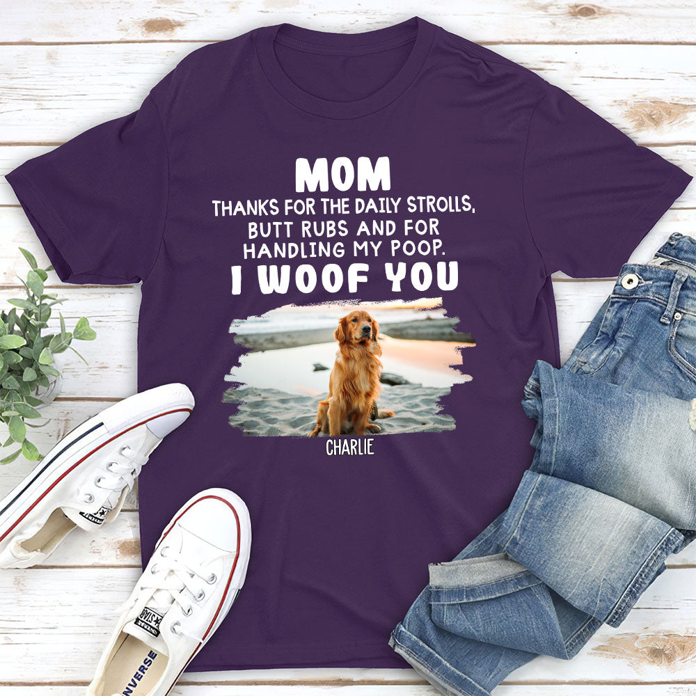 Custom Personalized Unisex 5.3 oz Butt Rubs T-shirt - Ideal Gift for Pet Lovers