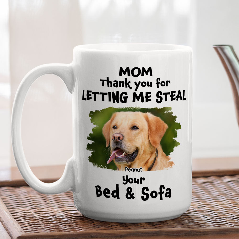 Let Me Steal - Premium Personalized Custom Coffee Mug for Pet Lovers