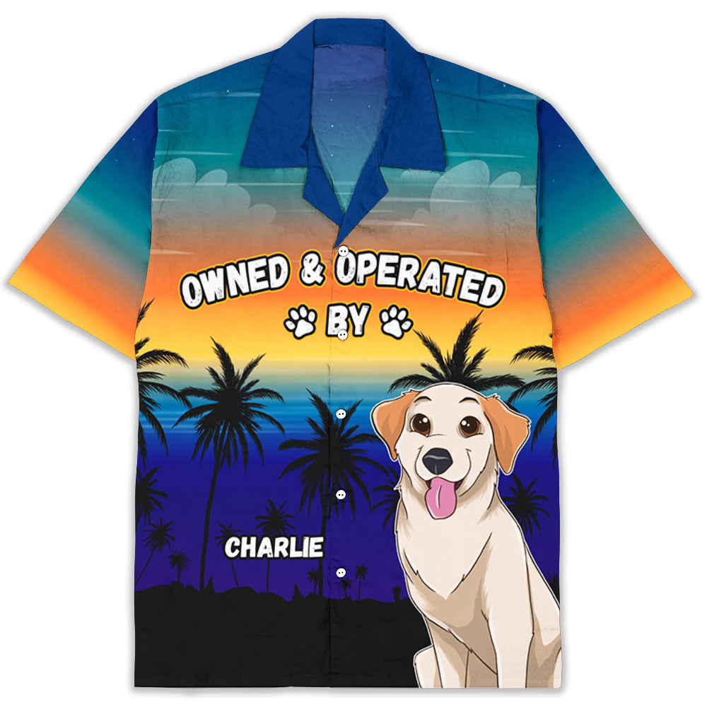 One-of-a-Kind Personalized Custom Hawaiian Shirt Featuring Your Dog - Ideal Gift for Pet Lovers