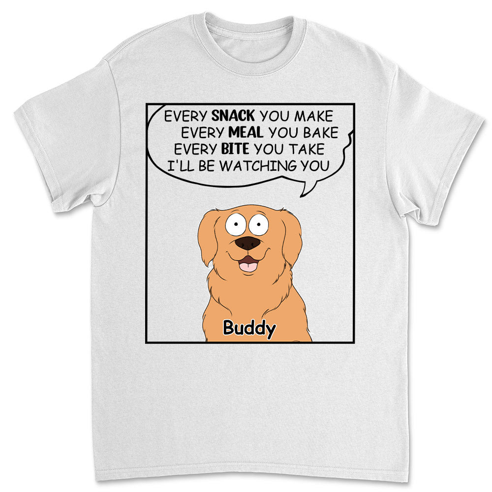 Watching You - Personalized Custom Unisex T-shirt for Pet Lovers