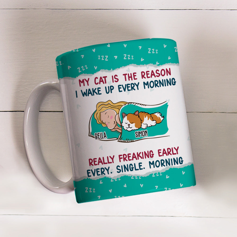 The Reason - Exquisitely Personalized 11oz Custom Coffee Mug for Pet Lovers
