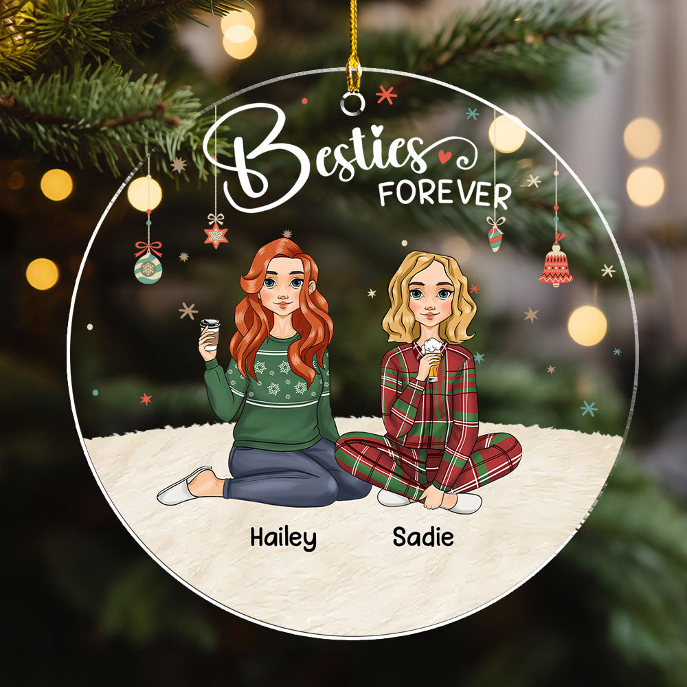 Soul Sisters - Exquisite Personalized Custom Acrylic Christmas Ornament