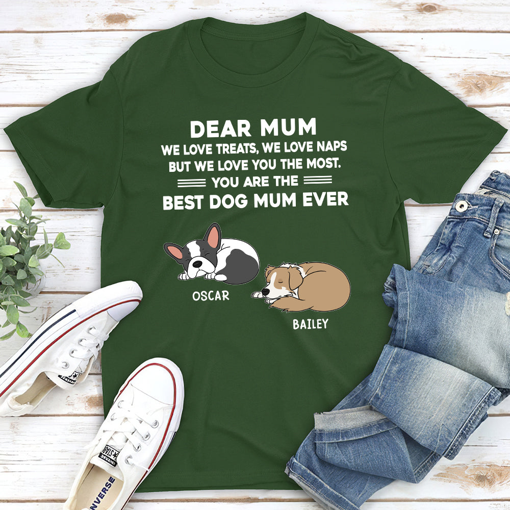 Great Job My Dad - Personalized Custom Unisex 5.3 oz T-shirt for Pet Lovers