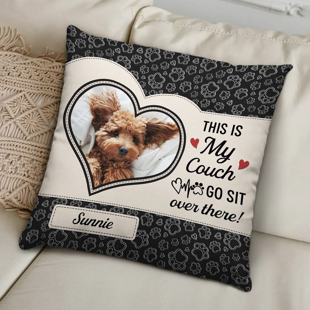 Dog Mom Era - Stylishly Personalized Custom Throw Pillow in 12' x 12' and 18' x 18' Sizes