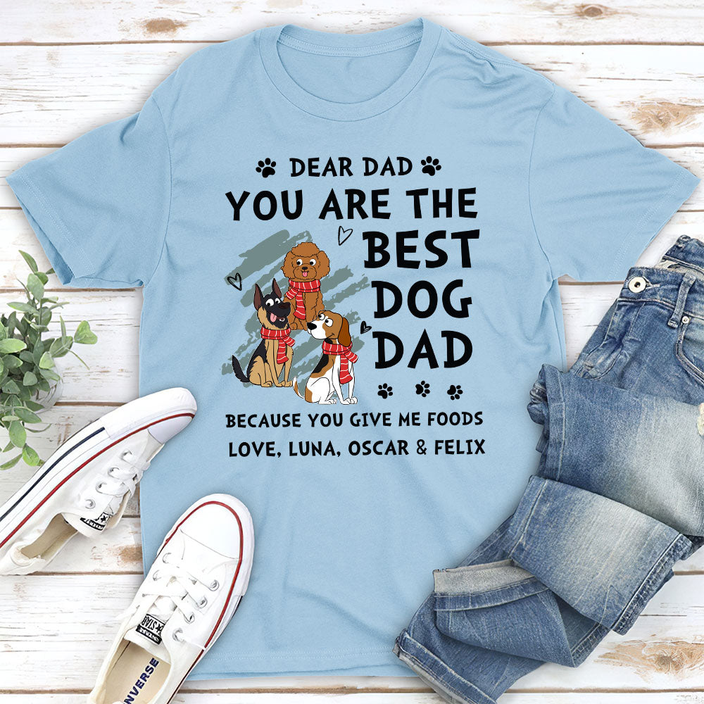 Top-Rated Personalized Custom Unisex 5.3 oz T-shirt - Ideal for Pet Lovers
