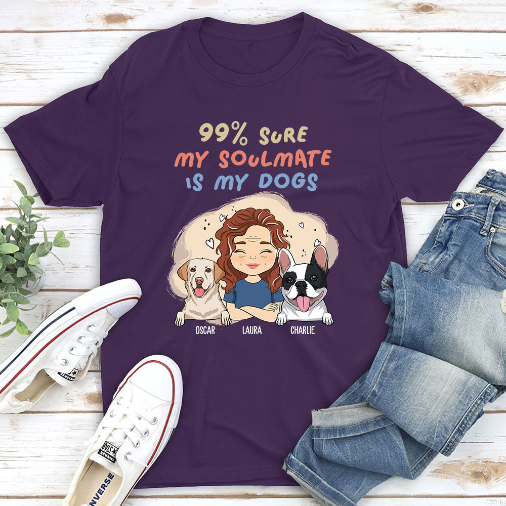 Soulmate For Life - Personalized Custom Unisex T-shirt: Ideal Gift for Pet Lovers