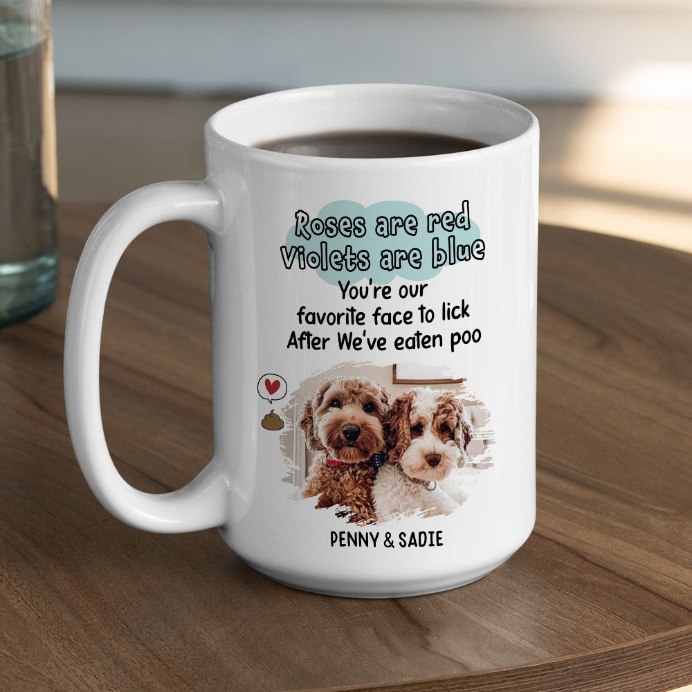 Favorite Face - Personalized Custom 11oz Coffee Mug for Pet Lovers