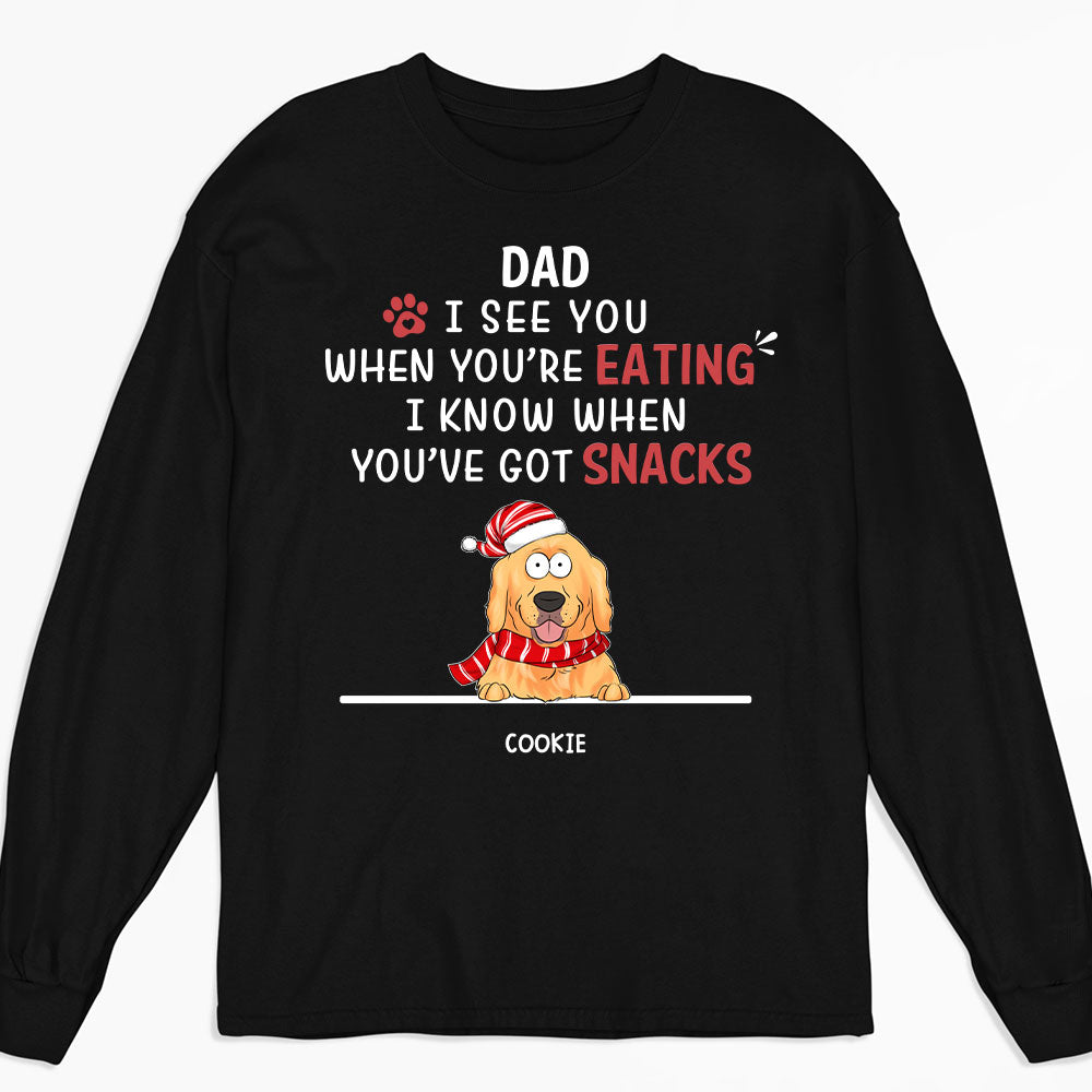 We Know When - Exclusive Personalized Custom Long Sleeve T-shirt for Pet Lovers