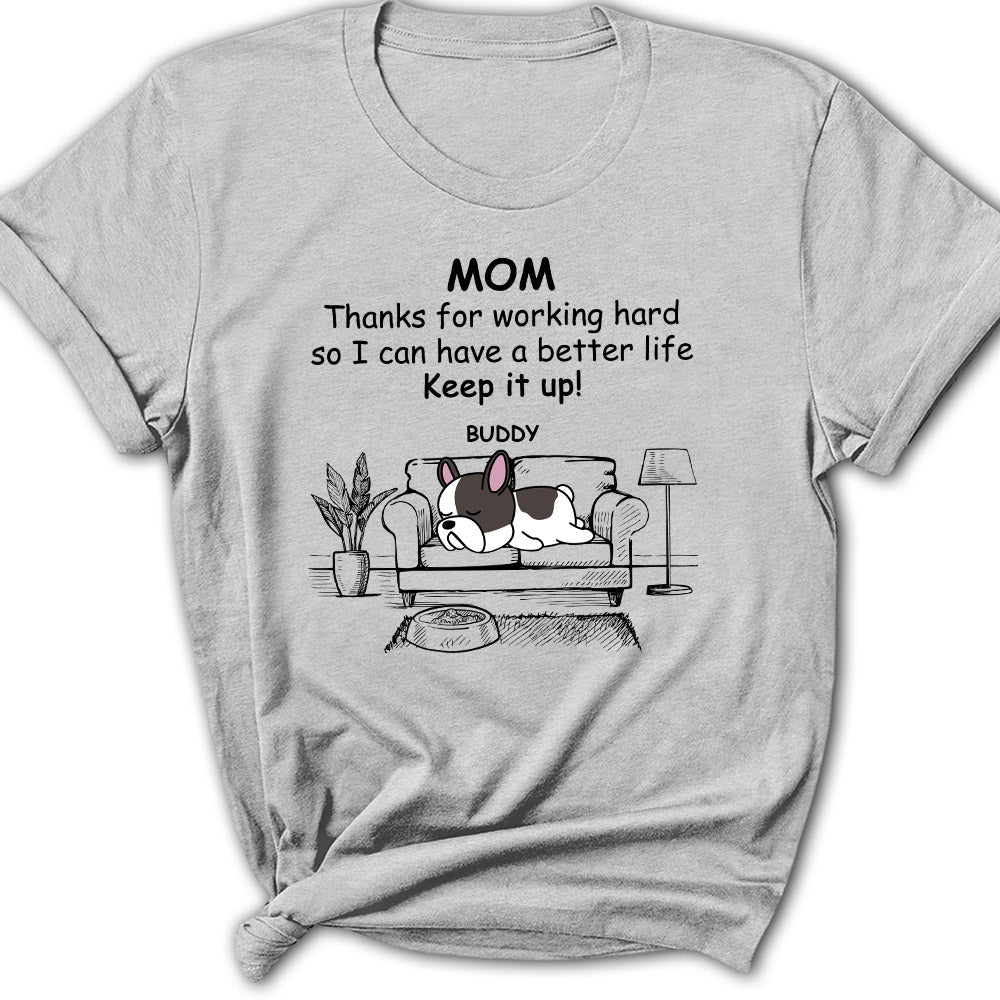 For a Better Life - Exquisite Personalized Custom Women's T - shirt for Pet Lovers